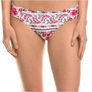 Isabella Rose Women's Wildflower Maui Tab Side Bikini Bottom Size Large